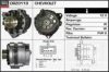 DELCO REMY DRZ0119 Alternator